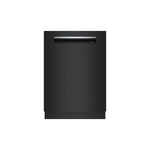 Bosch SHP78CM6N 800 Series 24" Smart Pocket Handle Built-In Dishwasher with 16 Place Setting, Flexible 3rd Rack, Home Connect, Energy Star, NSF Certified (Black)