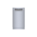 Bosch SPE68C75UC 18" 800 Series ADA Compliant Smart Built-In Dishwasher with 10 Place Setting, 6 Cycles, CrystalDry, Home Connect and 3rd Rack in Stainless Steel