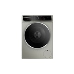 Bosch WGB246AXUC 24" 800 Series Smart Compact Washer with 2.4 cu. ft. Capacity, 13 Cycles, 4D Wash System, SuperQuick 15/30 Cycle and Interior Drum LED Light in Pearl Steel