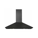 XO XOB30BC 30 inch Wall Mount Range Hood with 600 CFM, LED Lighting, Code Compliance Control and Dishwasher Safe Aluminum Mesh Filter (Black)