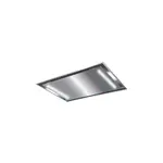 XO XOCEILING36S 36" Ceiling Vent Hood with 600 CFM, Code Compliance Control for 395 CFM, LED Bar Lights, Aluminum Mesh Filters, 5 Minute Delay Shutoff Timer, ADA Compliant Remote Control, in Stainless Steel