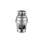 XO XOD1PRO Food/Garbage Waster Disposer with 1 HP, Continuous Feed Operation, Sound Insulation Shield, Stainless Steel Turntables and Cast Impellers