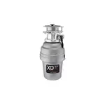 XO XOD34PROBF Food/Garbage Waster Disposer with 3/4 HP, Batch Feed Operation, Sound Insulation Shield, Stainless Steel Turntables and Cast Impellers