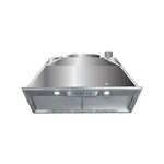 XO XOI27SC 27" Range Hood Insert with 600 CFM, Code Compliance Control, LED Lighting and Aluminum Mesh Filters in Stainless Steel