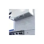 XO XOI33KSE 34" Range Hood Insert with 1000 CFM, LED Lighting and Stainless Steel Baffle Filter in Stainless Steel