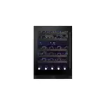 XO XOU24WDZGBSL 24" Dual Zone Wine Cooler with up to 46 Bottle Capacity, Tri-Color LED Lighting, Secure Door Lock, Intuitive Electronic Controls, Low E-Glass Door, Energy Star, in Black Stainless Steel (Left Hinge)