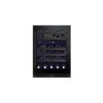 XO XOU24WDZGBSR 24" Dual Zone Wine Cooler with up to 46 Bottle Capacity, Tri-Color LED Lighting, Secure Door Lock, Intuitive Electronic Controls, Low E-Glass Door, Energy Star, in Black Stainless Steel (Right Hinge)