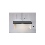 Zephyr AK1200CBS Core Series 30" Breeze II Series Under Cabinet Range Hood with 400 CFM, LED Lighting, Aluminum Mesh Filters and 3 Speeds (Black Stainless Steel)