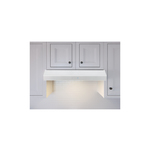 Zephyr AK1200CW Core Series 30" Breeze II Series Under Cabinet Range Hood with 400 CFM, LED Lighting, Aluminum Mesh Filters and 3 Speeds (White)