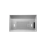 Zephyr AK9028BS 30" Essentials Power Vortex Series Cabinet Insert One Piece Liner with 390 CFM Internal Blower, Adjustable Depth, Recirculating Option, LED Lighting and 3 Speed Slide Controls in Stainless Steel