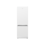 Beko BFBF2414WHIM 24" Counter Depth Bottom Freezer Refrigerator with 11.22 cu. ft. Capacity, Ice Maker, Field Reversible Door (White)