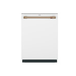 Cafe CDT858P4VW2 24" CustomFit Smart Fully Integrated Dishwasher with 16 Place Settings, ENERGY STAR Rated, Ultra Wash Top Rack and Dual Convection Ultra Dry, 44 dBA (Matte White)