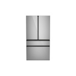 Cafe CGE29DM5TS5 36" Smart 4-Door French-Door Refrigerator with 28.7 Cu. Ft. Capacity, ENERGY STAR Rated and Dual-Dispense AutoFill Pitcher in Platinum Glass