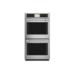 Cafe CKD70DP2NS1 Professional Series 27" Built-In Double Electric Convection Wall Oven with 8.6 cu. ft. Total Capacity in Stainless Steel