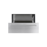 Smeg CPRU330X 30" Classic Design Warming Drawer with Handle Opening, Soft Close, Rack, Silicone Anti-Slip Mat, 800 Watts, Fingerprint Proof Finishing, in Stainless Steel