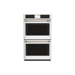 Cafe CTD90DP4NW2 30" Professional Series Smart Built-In Convection Double Wall Oven with 10 cu. ft. Total Capacity and In-Oven Camera (Matte White)