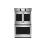 Cafe CTD90FP2NS1 30" Professional Series Smart Built-In Convection French-Door Double Wall Oven with 10 cu. ft. Total Capacity and Self-Clean with Steam Clean Option (Stainless Steel)