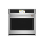 Cafe CTS70DP2NS1 30" Smart Single Wall Oven with 5 cu. ft. Capacity, Precision Cooking Modes and Convection in Stainless Steel