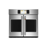 Cafe CTS90FP2NS1 30" Smart French-Door Single Wall Oven with 5 cu. ft. Capacity, SmartHQ App and Convection (Stainless Steel)