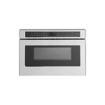 Cafe CWL112P2RS1 24" Built-In Microwave Drawer Oven with 1.2 Cu. Ft. Capacity and Sensor Cook (Stainless Steel)