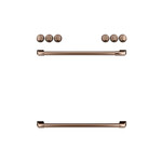 Cafe CXFCGHKPMCU Front Control Gas Knobs and Handles (Brushed Copper)