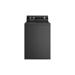 Speed Queen DC5003BG 27" Gas Dryer with 7 cu. ft. Capacity, 4 Cycles, Reversible Door, Galvanized Cylinder  (Matte Black)