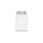 Speed Queen DC5003WG 27" Gas Dryer with 7 cu. ft. Capacity, 4 Cycles, Reversible Door, Galvanized Cylinder  (White)