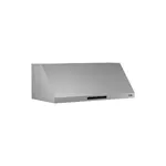 Dacor DHD48U990CS 48" Smart Canopy Hood with 1,200 CFM, Glass Touch Control, Auto-On Heat Sensors, Strip LED lighting, Noise Dampening System, Baffle Filter, SmartThings Integration, in Silver Stainless Steel