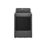 LG DLE6100W 27" Electric Dryer with 7.3 cu. ft. Capacity, Rear Control, Sensor Dry,  (Monochrome Grey)