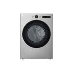 LG DLEX5500V 27" Smart Steam Vented Electric Dryer with 7.4 cu. ft. Capacity, AI Sensor Dry, TurboSteam, LCD Digital Dial Control  (Graphite Steel)