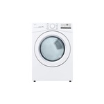 LG DLG3401W 27" Front Load Gas Dryer with 7.4 cu. ft. Capacity, Sensor Dry, FlowSense, Energy Star, in White