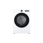 LG DLGX5501W 27" Smart Gas Dryer with 7.4 cu. ft. Capacity, AI Sensor Dry, TurboSteam, Energy Star (White)