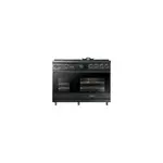 Dacor DOP48C96DLM Contemporary Series 48" Smart Dual Fuel Range with 6 Burners and Embedded Electric Griddle, Real Steam Oven, Dual 4 Part Pure Convection System, Simmersear Brass Burners, in Graphite Stainless Steel