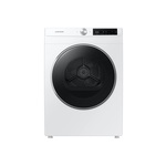 Samsung DV25B6900EW 24" Smart Electric Dryer with 4 cu. ft. Capacity, AI Smart Dial, Stainless Steel Drum, 15 Drying Cycles and Sensor Dry in White