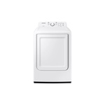 Samsung DVE41A3000W 27" Electric Dryer with 7.2 cu. ft. Capacity, Sensor Dry, 8 Drying Cycles, Powder Coat Interior and Lint Filter Indicator in White