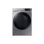 Samsung DVE45B6300P 27" Smart Front Load Electric Dryer with 7.5 cu. ft. Capacity, Steam Sanitize+, Sensor Dry  (Platinum)