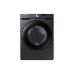 Samsung DVE45T6000V 27" Electric Dryer with 7.5 cu. ft. Capacity with Sensor Dry, Smart Care, Interior Drum Light  (Black Stainless Steel)