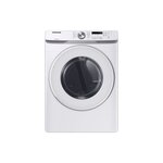 Samsung DVE45T6000W 27" Electric Dryer with 7.5 cu. ft. Capacity with Sensor Dry, Smart Care, Interior Drum Light  (White)