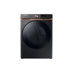 Samsung DVE50BG8300V 27" Smart Electric Dryer with 7.5 cu. ft. Capacity, Steam Sanitize+, Sensor Dry, 12 Cycles, Energy Star Certified and Internal Drum Light (Brushed Black)