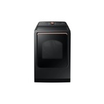 Samsung DVE55A7700V 27" Smart Electric Dryer with 7.4 cu. ft. Capacity, Steam Sanitize+, Sensor Dry, and ENERGY STAR Rated in Brushed Black