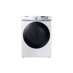 Samsung DVG45B6300W 27" Smart Front Load Gas Dryer with 7.5 cu. ft. Capacity, Steam Sanitize+, Sensor Dry  (White)