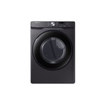 Samsung DVG45T6000V 27" Gas Dryer with 7.5 cu. ft. Capacity, Sensor Dry, Smart Care, Interior Drum Light (Brushed Black)