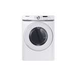 Samsung DVG45T6000W 27" Gas Dryer with 7.5 cu. ft. Capacity, Sensor Dry, Smart Care, Interior Drum Light (White)