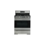 Element EGR34MCCS 30" Freestanding Gas Range with 4 Burners and 5.2 cu. ft. Oven Capacity, Broiler Drawer and Cast-Iron Dishwasher Safe Grates (Stainless Steel)