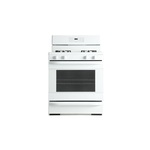 Element EGR34MCCW 30" Freestanding Gas Range with 4 Burners and 5.2 cu. ft. Oven Capacity, Broiler Drawer and Cast-Iron Dishwasher Safe Grates (White)