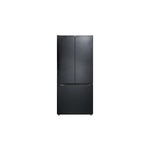 Element ERFD19CGCB 30" French Door Refrigerator with 18.4 cu. ft. Total Capacity, Energy Star Certified, Gallon Door Bins, LED Lighting and No Frost Operation (Black)