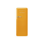 Smeg FAB28URDYVC3 24" 50's Retro Style Refrigerator with 9.92 cu. ft. Total Capacity, LED Lighting, Adjustable Glass Shelves and Automatic Defrost  (Veuve Clicquot)