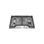 Frigidaire FCCG3027AS 30" Gas Cooktop with 4 Sealed Burners, Continuous Edge-to-Edge Grates (Stainless Steel)