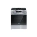 Frigidaire FCFG3062AS 30" Gas Range with Steam Clean, 5 Burners, 5.1 cu. ft. Oven Capacity, Continuous Edge-to-Edge Grates (Stainless Steel)