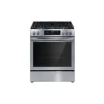 Frigidaire FCFG3083AS 30" Gas Range with 5 Burners, 5.1 cu. ft. Capacity, Self Clean